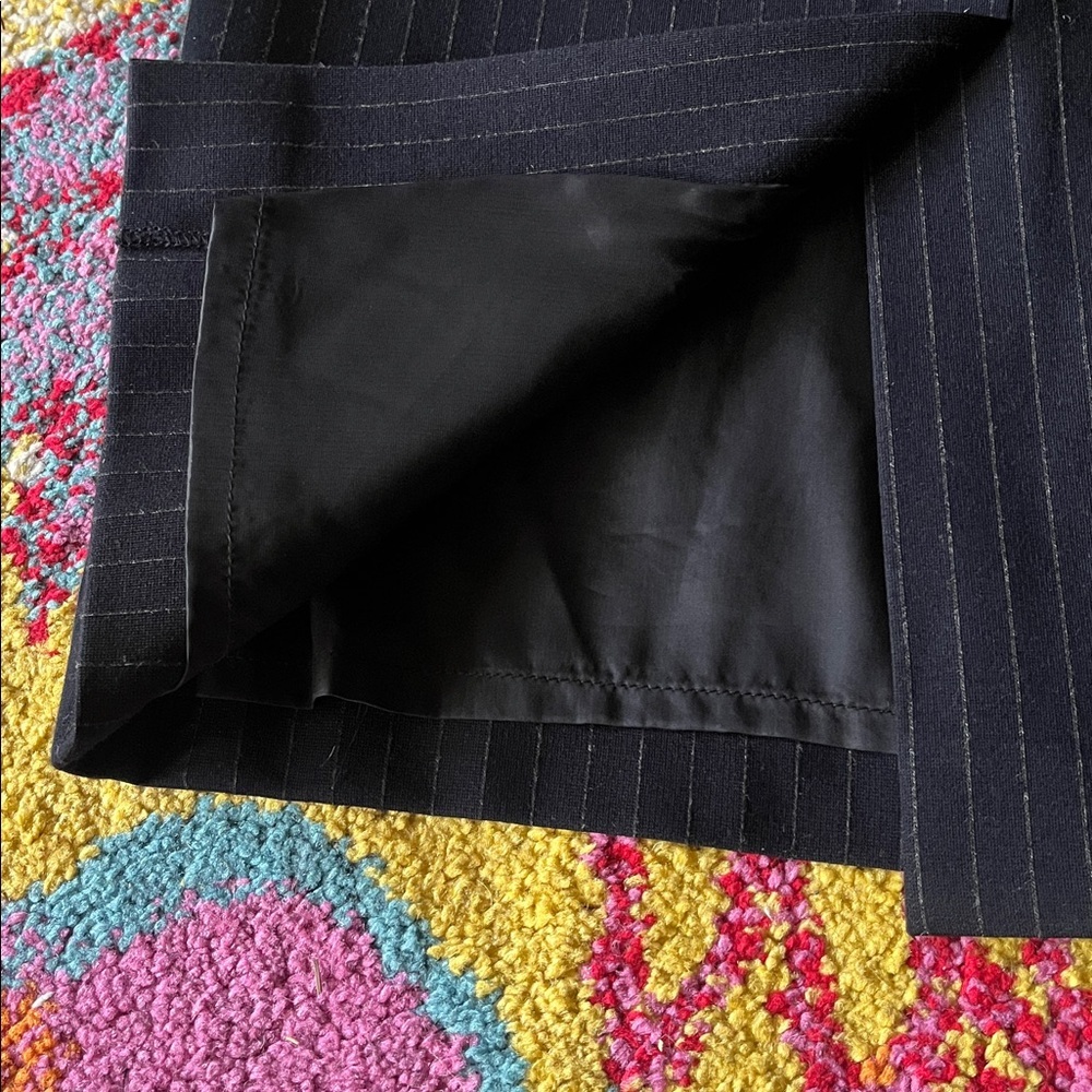 NWT PESERICO SIGN PINSTRIPE PENCIL SKIRT WOMENS 42 - Picture 6 of 8